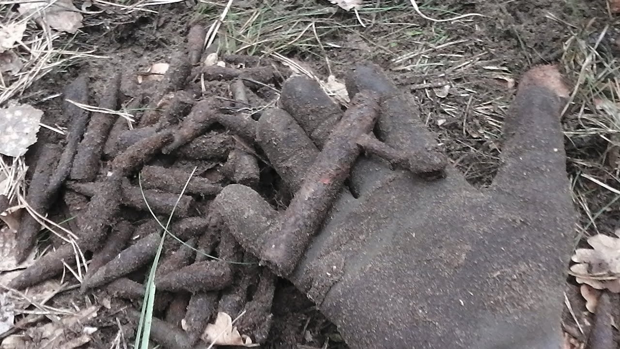 WW2 Relikte Teil 127 : Gewehrpatronen an der Ostfront (Sondeln, WK2, K-98, MG-42)