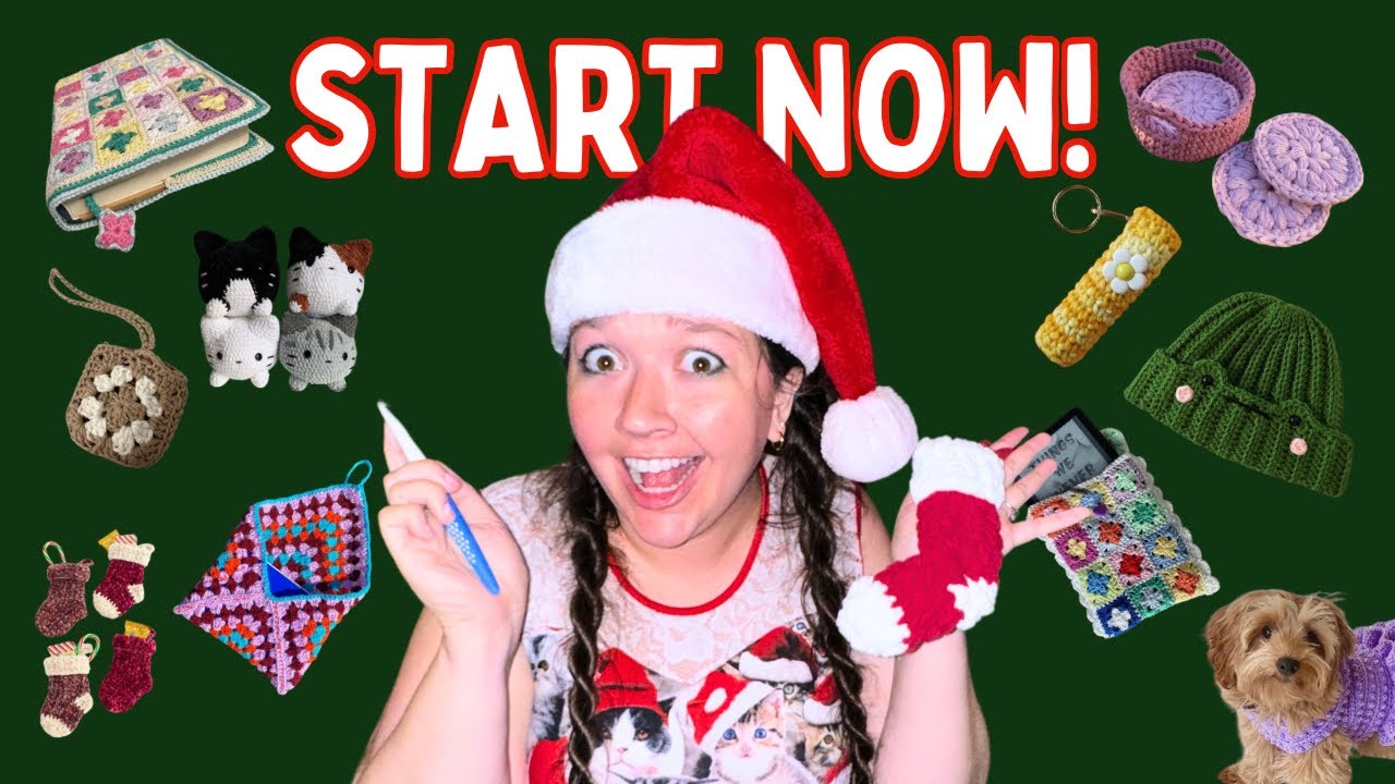 Easy Crochet Gift Ideas & Why You Should Start Your Holiday Gifts NOW ...
