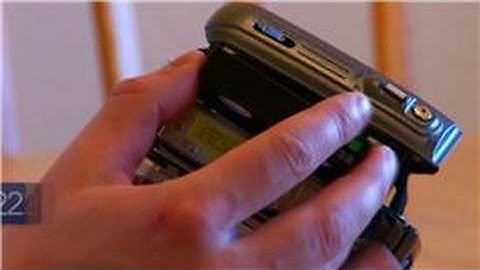 Photography & Videography : How to Use a MiniDV Tape