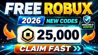 How to Get FREE ROBUX in 2026 😱 Latest Roblox Promo Codes For 5250 Free Robux