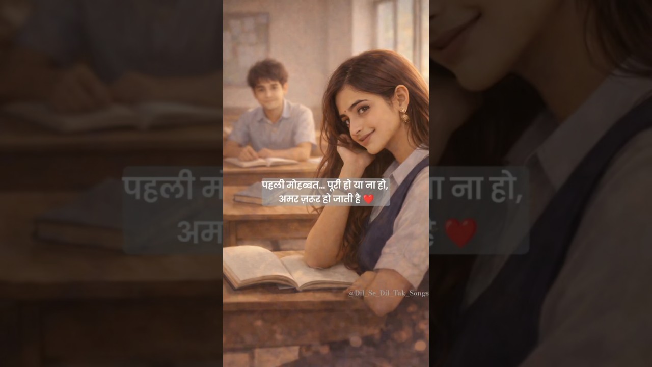 पहली मोहब्बत ❤️ | School Love Nostalgia | Teenage Love Story | Old Memories | 