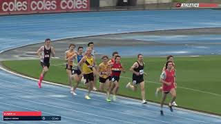 Men C 800m: 2022-23 Victorian Milers Club - Meet 1 // aeTV