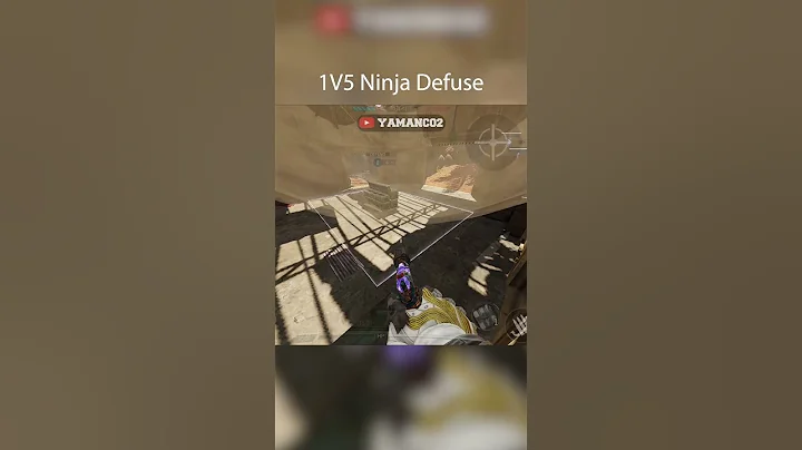 1V5 Ninja Defuse in Call Of Duty #shorts
