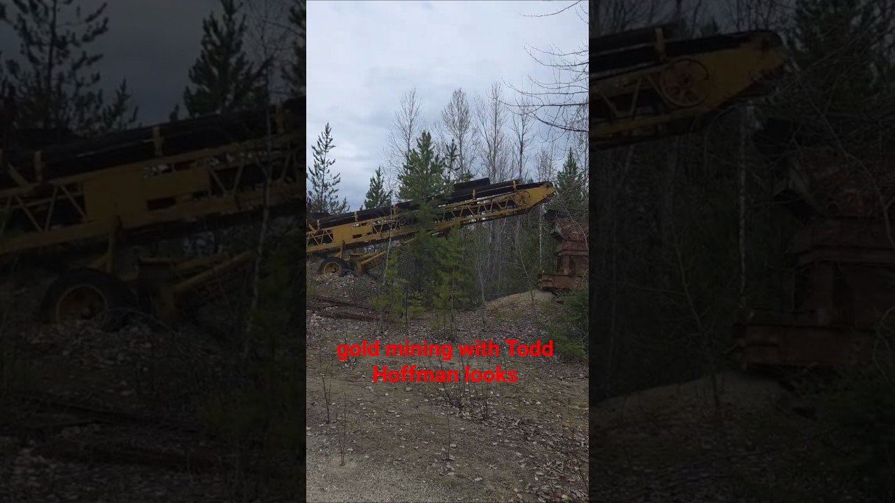 Time to go goid mining with todd hoffman #mining #goldrush