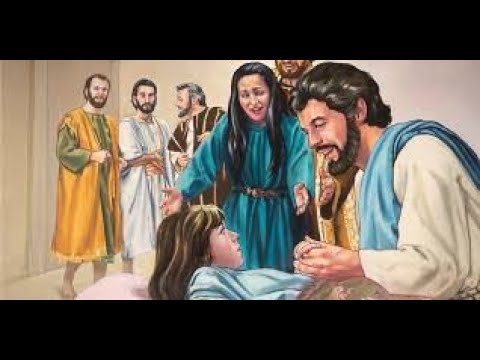 Jesús sana a dos mujeres - Lección de Lucas 8:40-56