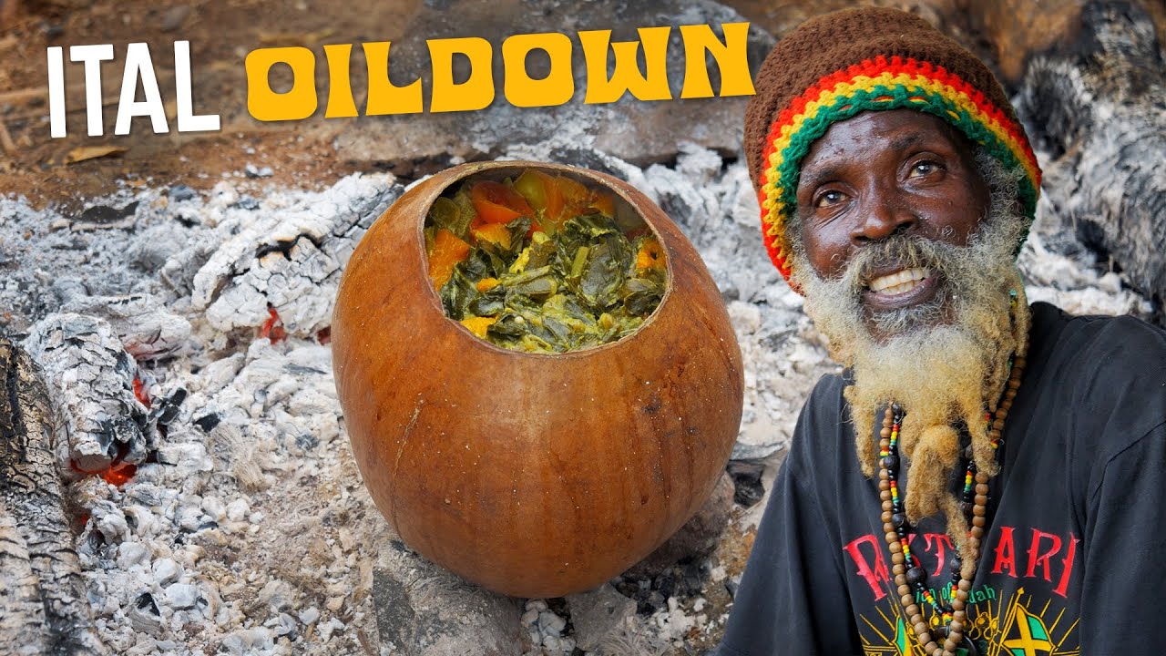 Bubbling 'Bash Rasta Style OILDOWN on Hot Coals with @rasginga ! 🔥