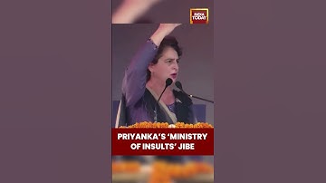 #PriyankaGandhi Mocks #PMModi, Suggests Creating a ‘Ministry of Insults’ | #biharelection2025