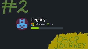 HackTheBox [Legacy]: OSCP Preparation #2