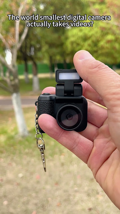 The world smallest digital camera actually takes videos？ #foryou #gift #photography #fyp