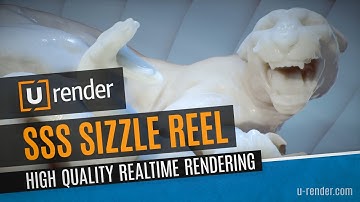 U-RENDER Subsurface Scattering Sizzle Reel