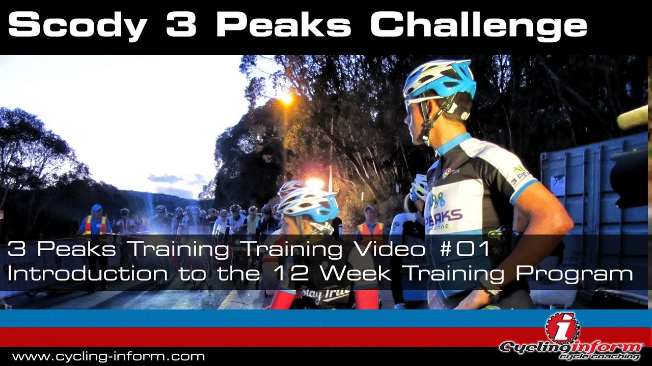 3 Peaks Training Training Video 01 12 Week Cycle Training pertaining to Cycling Training Program Video