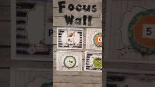 Focus wall week 6