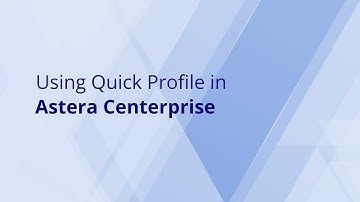 Using Quick Profile | Astera Centerprise