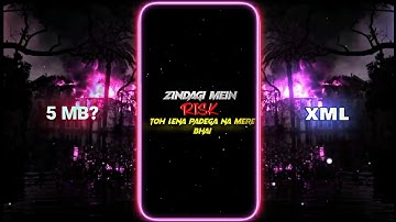 NEXT ATTITUDE PHONK TREND 📈💦 || NEW TREND XML 👀💥 || NEW XML FILE 🦋🥀 || #trending #shorts #xml #file