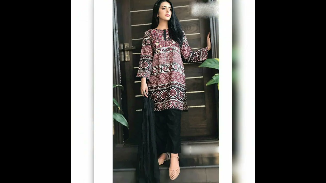 New|sindhi ajrak dress desgn idea| sindhi ajrak dresses for ladies| collection dresses 2022…