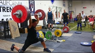 Alex Lee vs 175kg Clean & Jerk