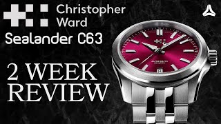 Review | Christopher Ward Sealander C63 Mulberry Dial | Bracelet Resizing Guide