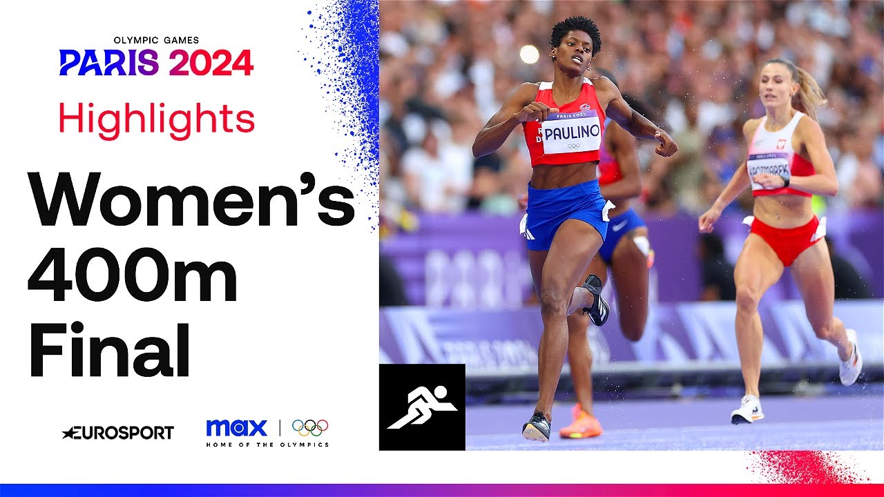HARD FOUGHT BATTLE! 💪 | Women's 400m Final Highlights | #Paris2024 # ...