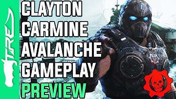 Gears of War 4 Multiplayer Gameplay - Clayton Carmine & Avalanche Gameplay Preview (GoW4)