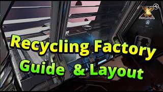How to build and use Recycling Factories in X4 Foundations the fast, quick and easy way tutorial