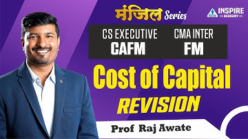 FM revision I COST OF CAPITAL l I CMA inter  I CS executive I By Raj Awate