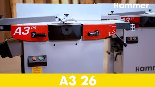 Hammer® A3 26 - Jointer-Planer | Felder Group