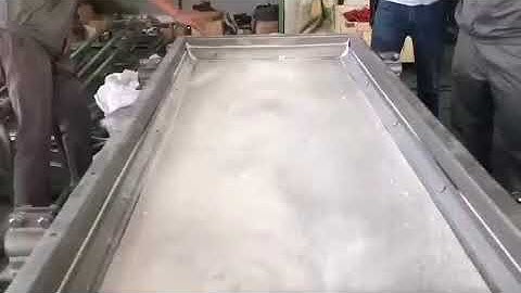 linear vibrating screen machine for  powder