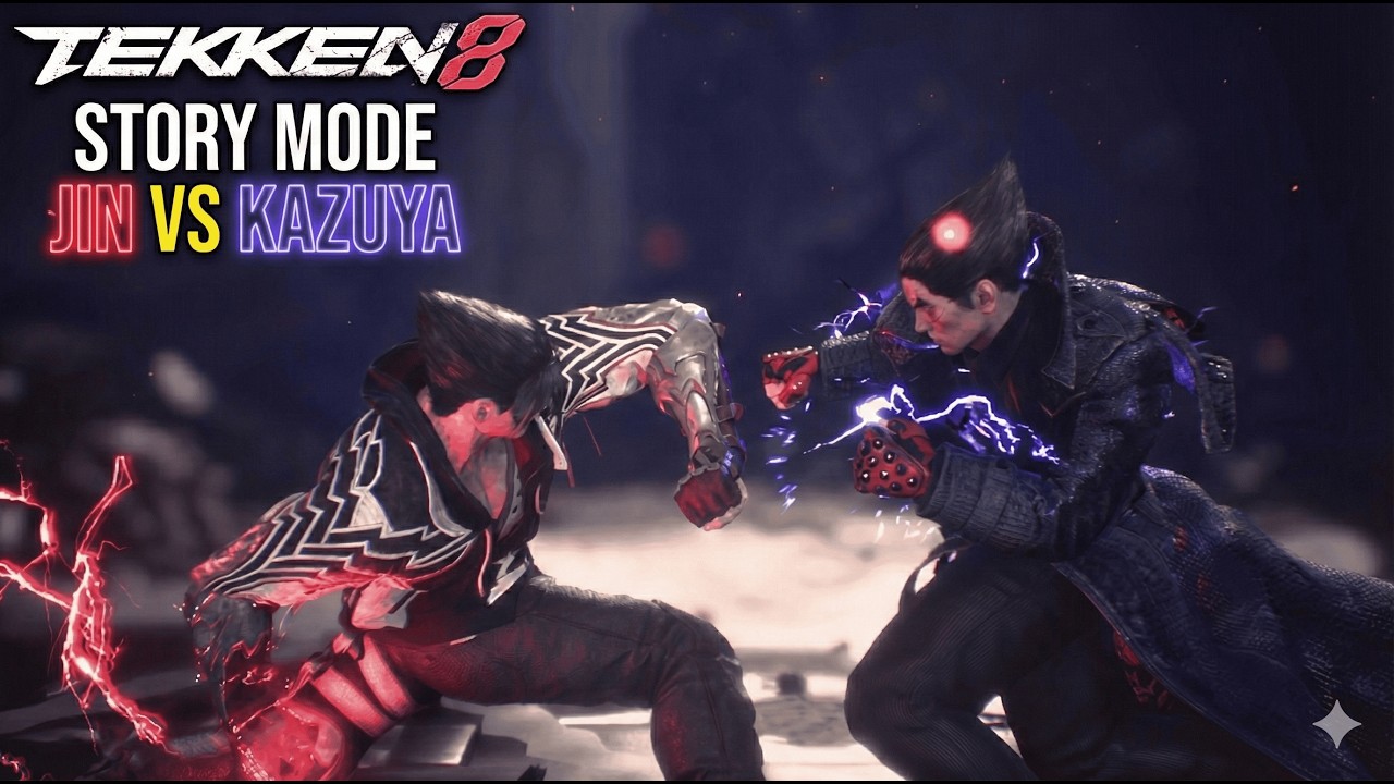 TEKKEN 8 Story Mode Gameplay - Chapter 1: Jin vs Kazuya