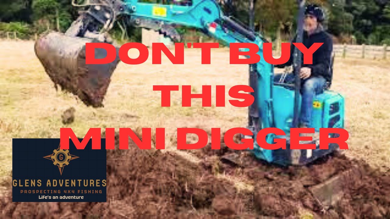 Dysart Chinese mini digger-great little digger for the homestead. - YouTube