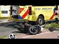 2021-07-22 Scooterrijdster botst tijdens rijles tegen zijkant van vrachtwagen Middellaan in Dongen