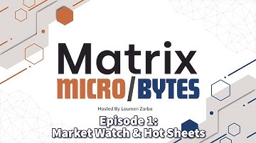 MATRIX MICROBYTES 1: Market Watch & Hot Sheets