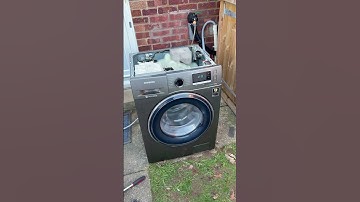 Samsung WW90J5456FX washing machine || Mini jumps with top view