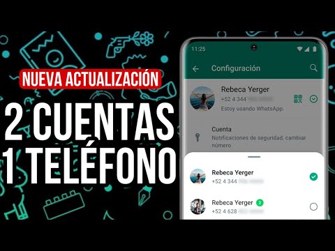 Como tener DOS WHATSAPP en el MISMO TELEFONO ✅ NUEVA ACTUALIZACION 2023