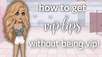 HOW TO GET VIP MOUTH WITHOUT BEING VIP ON MSP!