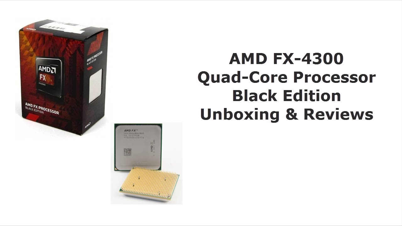 Amd Fx Tm 4300 Quad Core Processor 3.80 Ghz www.youtube.com
