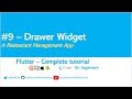 Flutter for beginners #9 Drawer Widget