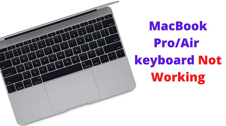 how to fix the keyboard and trackpad not working in 2015