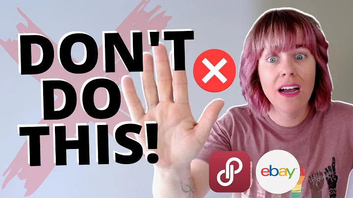 BIGGEST MISTAKE Ebay & Poshmark Resellers MAKE And...