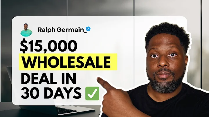 How to Get Your FIRST Wholesale Deal in 30 Days