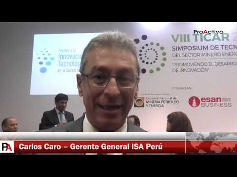 VIII TICAR 2017 - Carlos Caro, Gerente General de ISA Perú (Premiación)