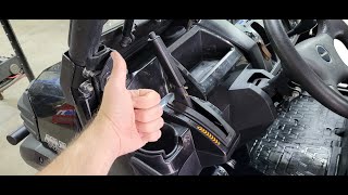 How to Adjust the parking brake on Kawasaki Mule Pro FX/FXT/FXR/DX/DXT 2015+ models. screenshot 4