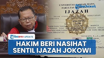 Hakim MK Berapi-api! Sentil Polemik Ijazah Jokowi-Gibran hingga Beri Nasihat Tajam ke Komardin