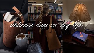 картинка: Осеннее воскресенье в моей жизни 🍁📖☕ мой осенний TBR и уютный день дома