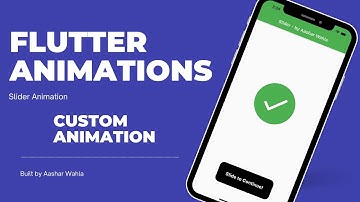 Flutter Animation | Building Beautiful Slider Animation | Aashar Wahla