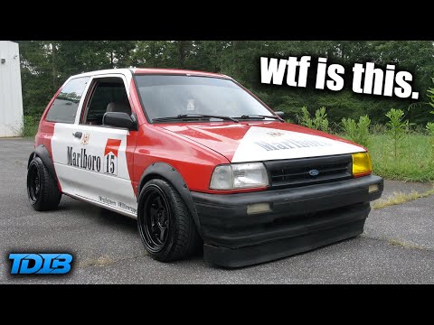 Modified Ford FESTIVA Review! The Most "Frankenstein" Car EVER.