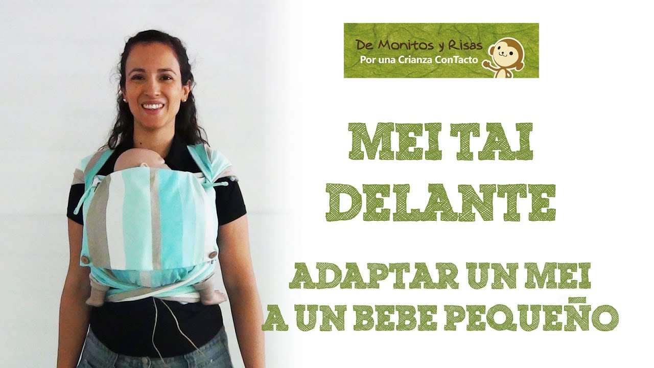 Adaptar Mei Tai a bebe pequeño