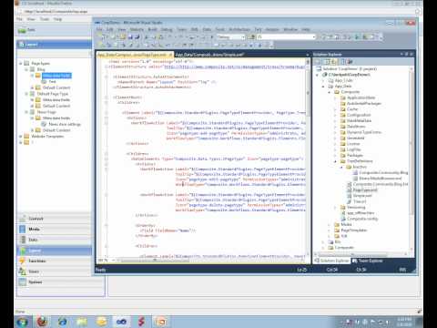 Tree Driven Applications in Composite C1 - Part 1