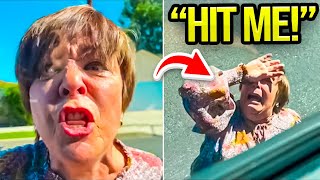 Old Karen Gets Angry When Things Don't Go Her Way!