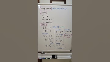 Second Order Derivative