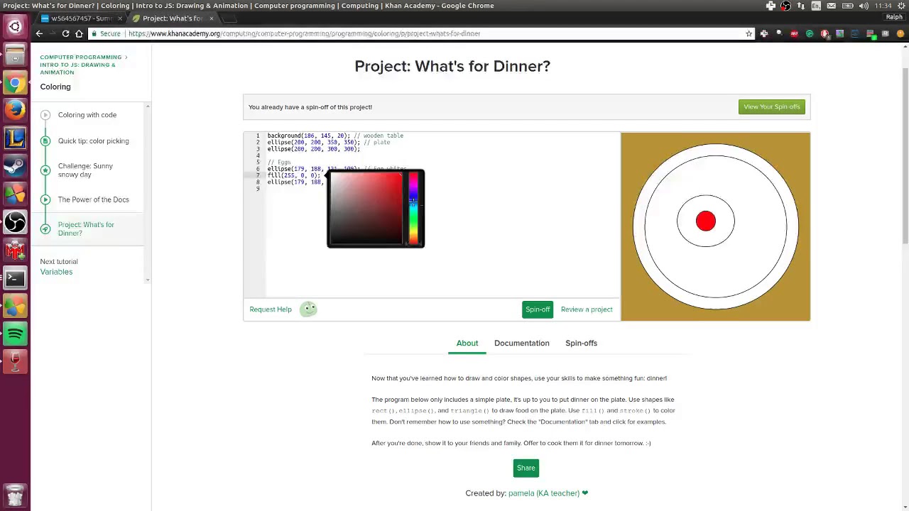 Intro to JavaScript - Project: What's For Dinner - YouTube